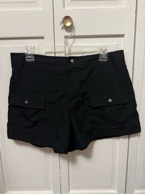 Pure Paradise Black Board Shorts Swim Active Outdoor Size XL
